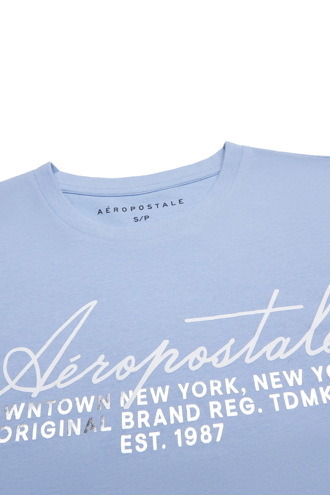 Aéropostale Graphic Silver Foil Classic Tee sold by Bluenotes product image thumbnail 2