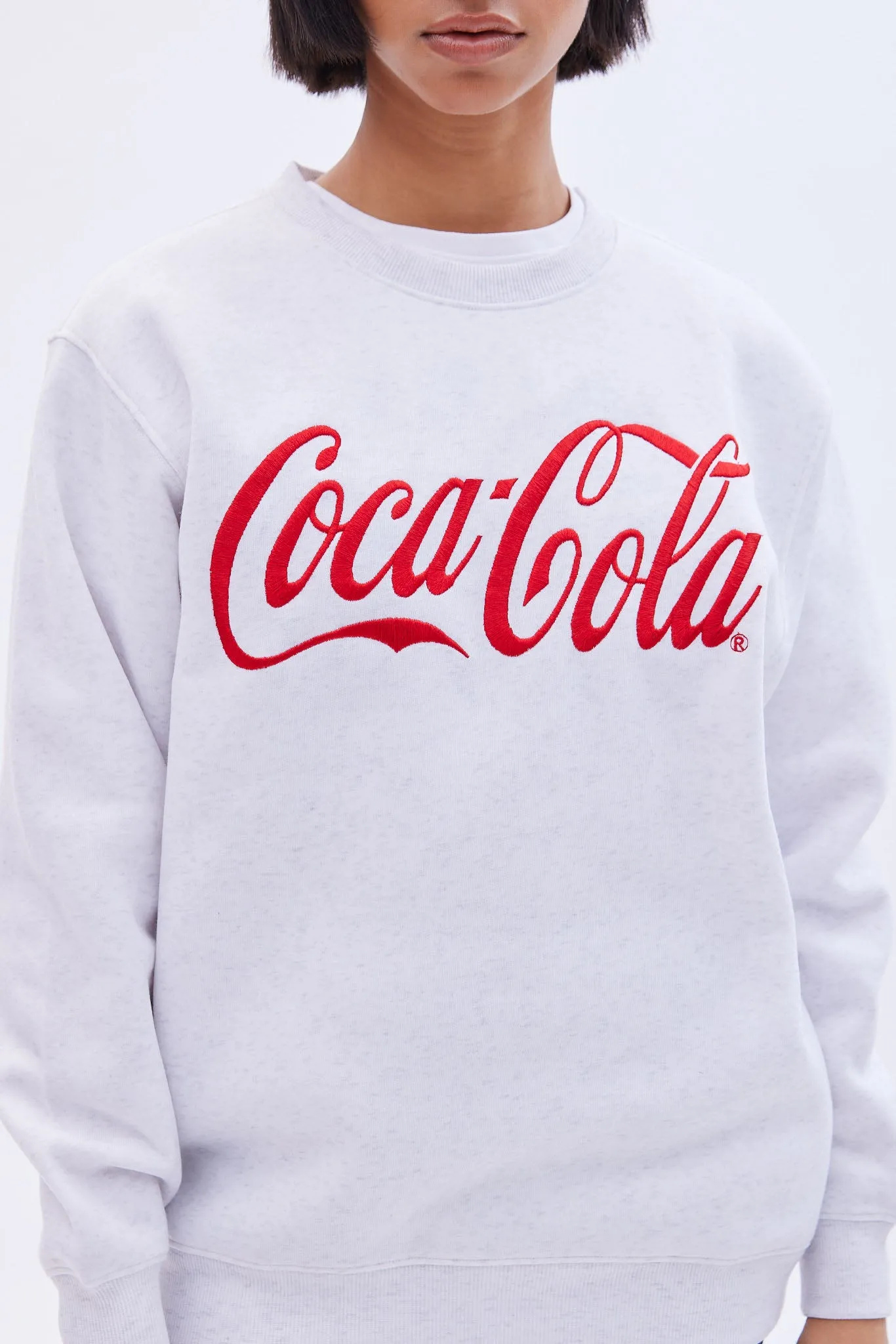 Coca-Cola Graphic Crew Neck Oversized Sweatshirt sold by Bluenotes product image thumbnail 3
