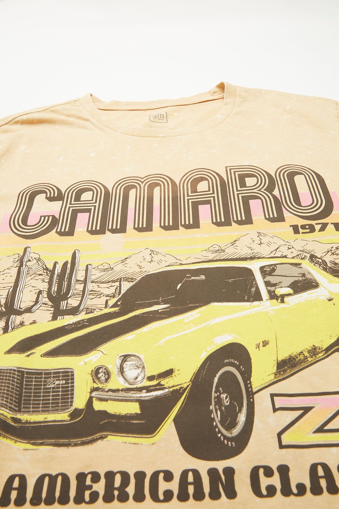 Camaro 1971 Graphic Acid Wash Tee sold by Bluenotes product image thumbnail 2