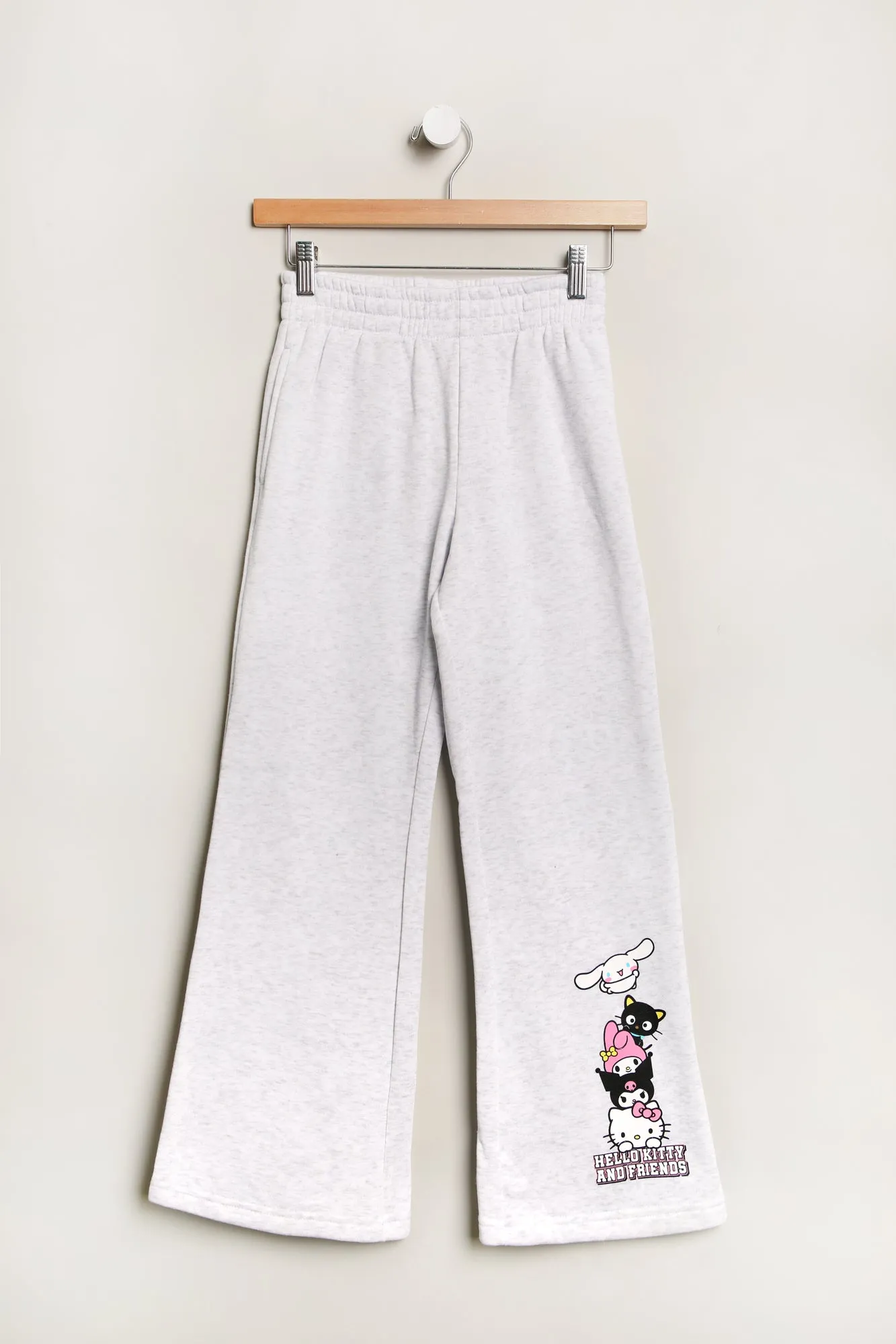 Girls' Hello Kitty And Friends Graphic Wide Leg Sweatpant sold by Bluenotes