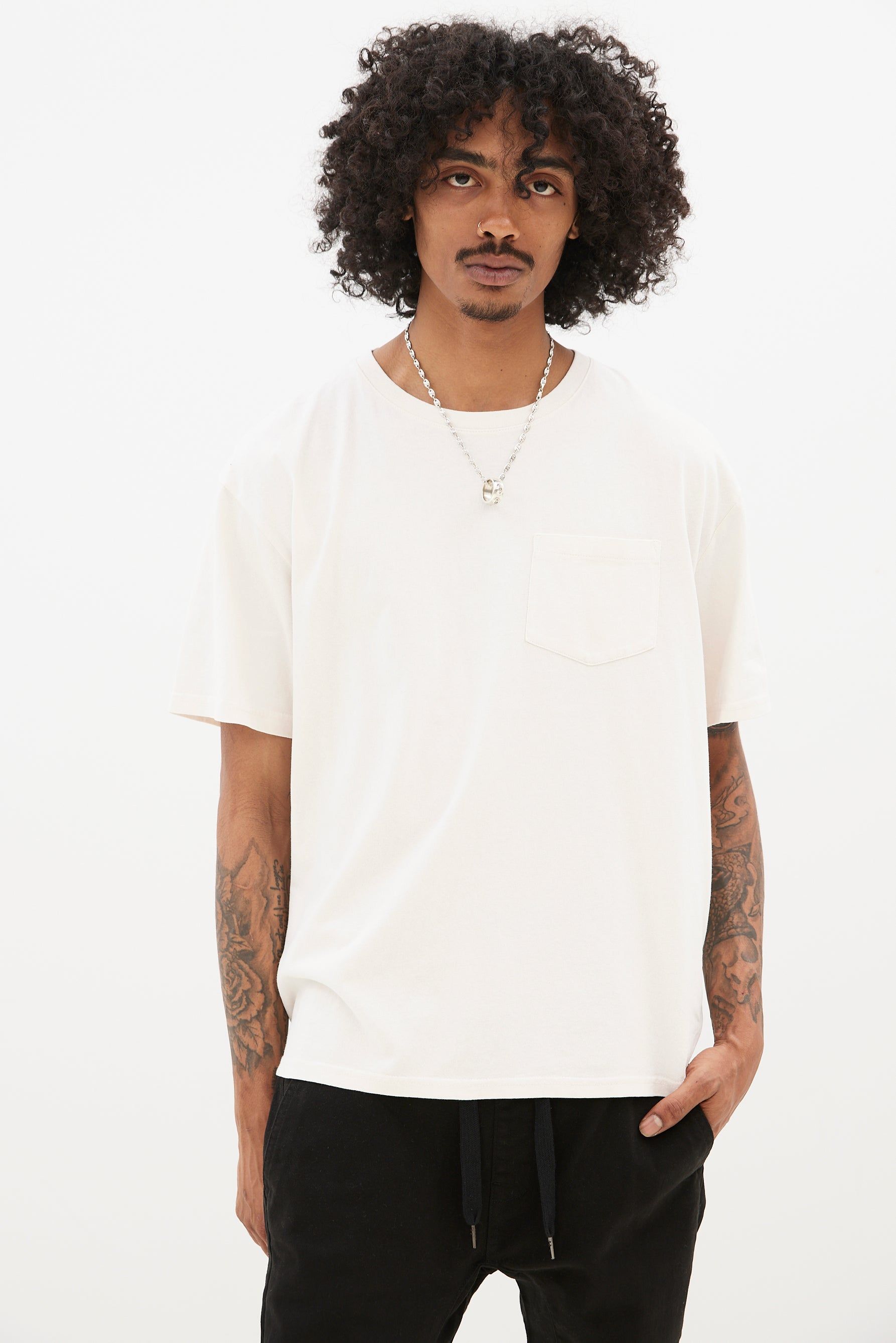 Pocket Crew Neck Tee sold by Bluenotes product image thumbnail 2