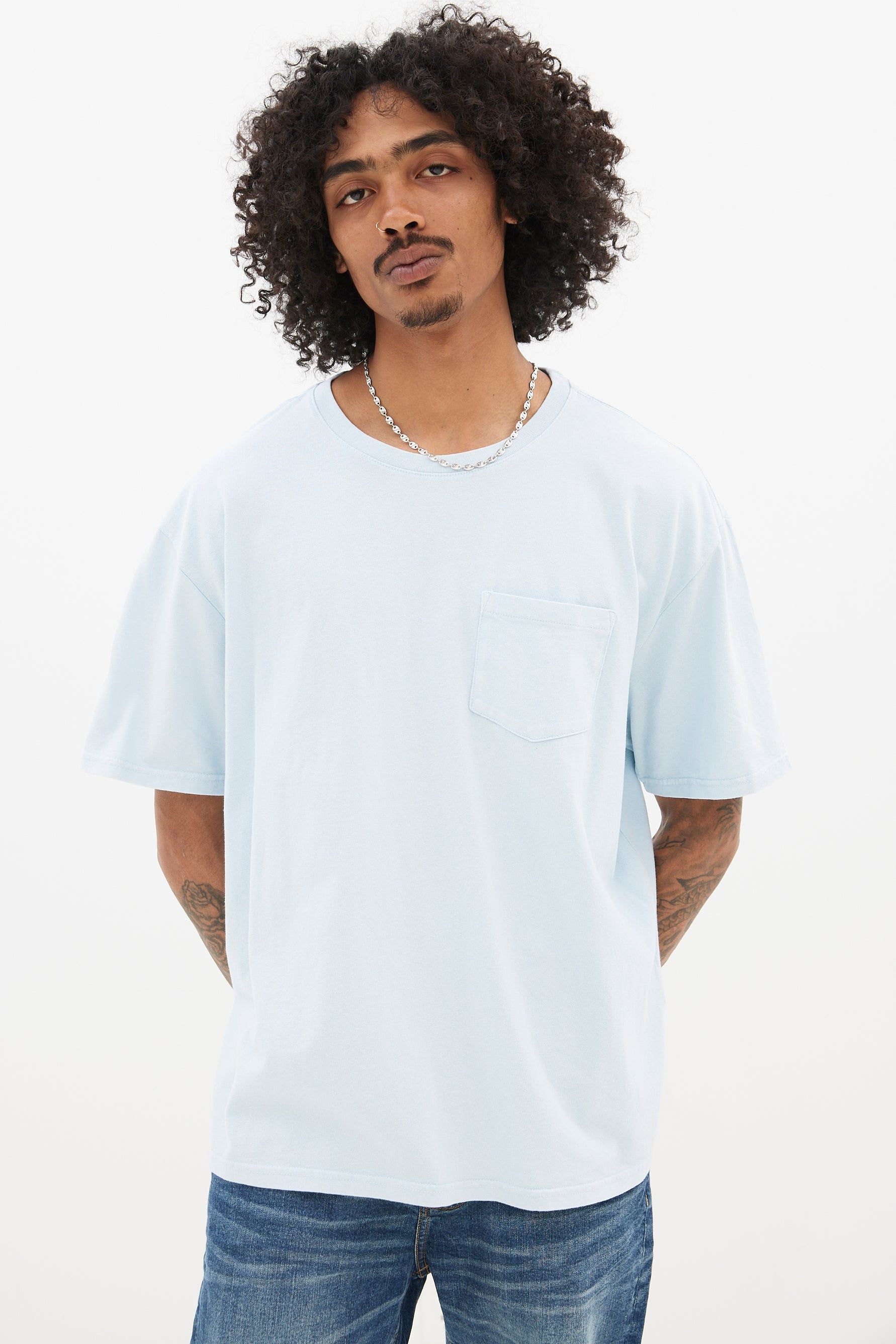 Pocket Crew Neck Tee sold by Bluenotes product image thumbnail 13