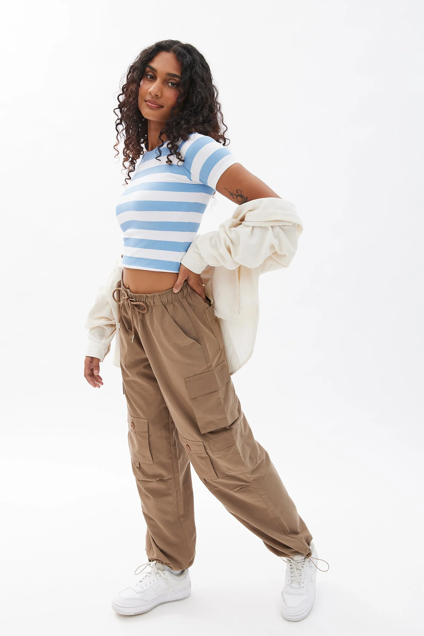 AERO High Rise Cargo Parachute Pant sold by Bluenotes product image thumbnail 3