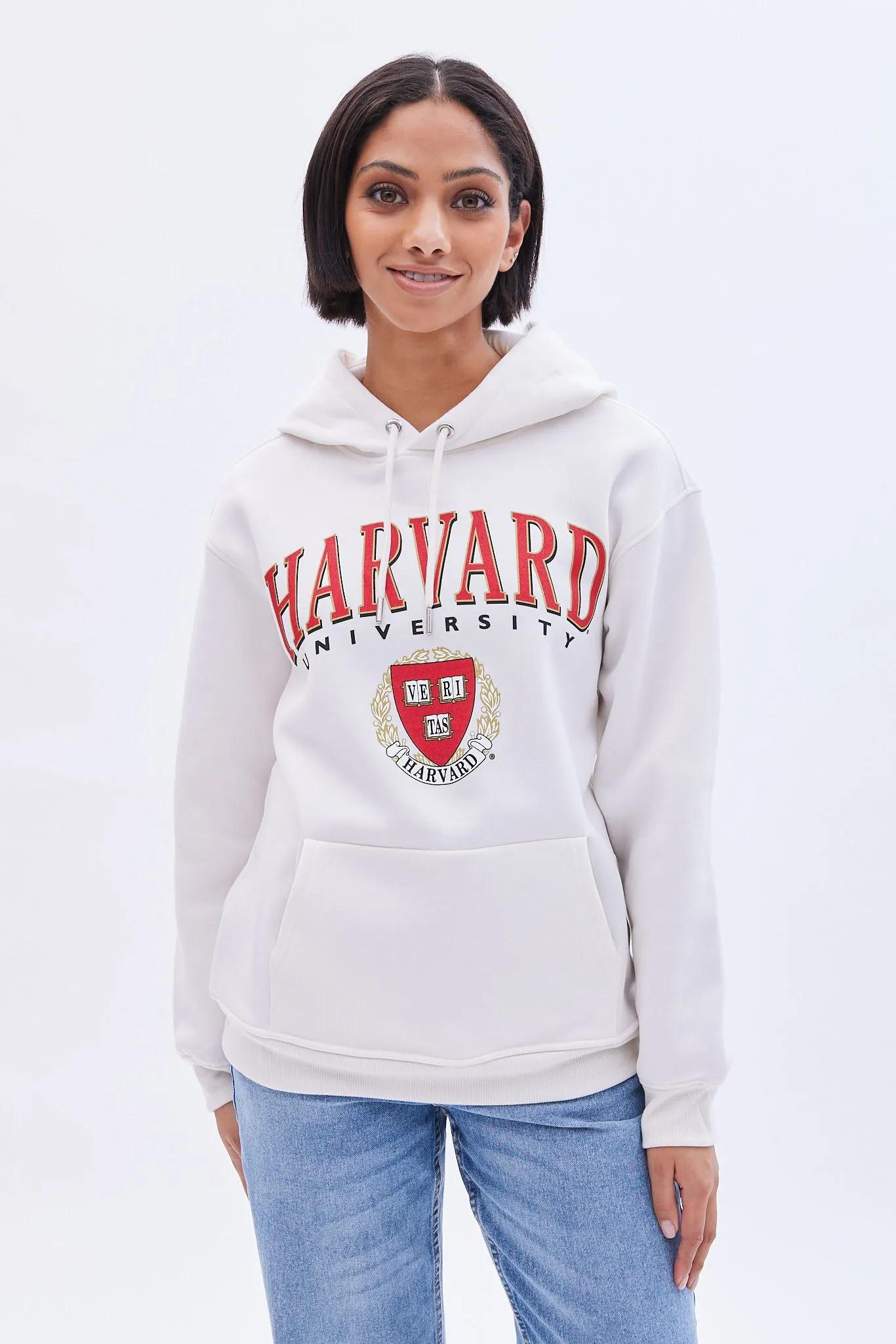 Harvard University Graphic Oversized Hoodie sold by Bluenotes