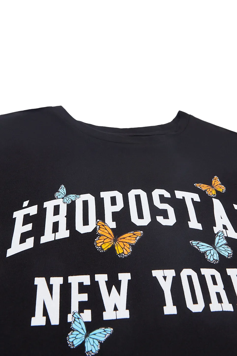 Aéropostale New York Butterflies Graphic Boyfriend Tee sold by Bluenotes product image thumbnail 2