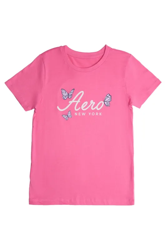 AERO Butterfly Graphic Classic Tee sold by Bluenotes