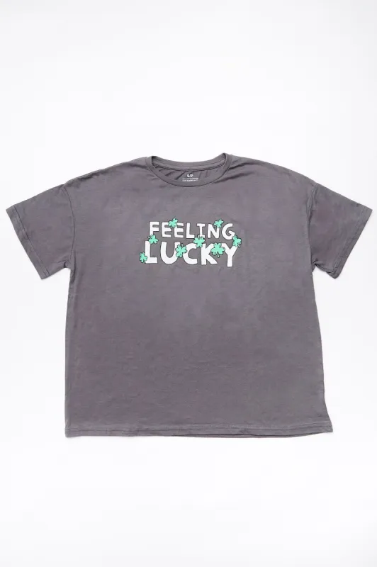 Feeling Lucky Graphic Tee sold by Bluenotes
