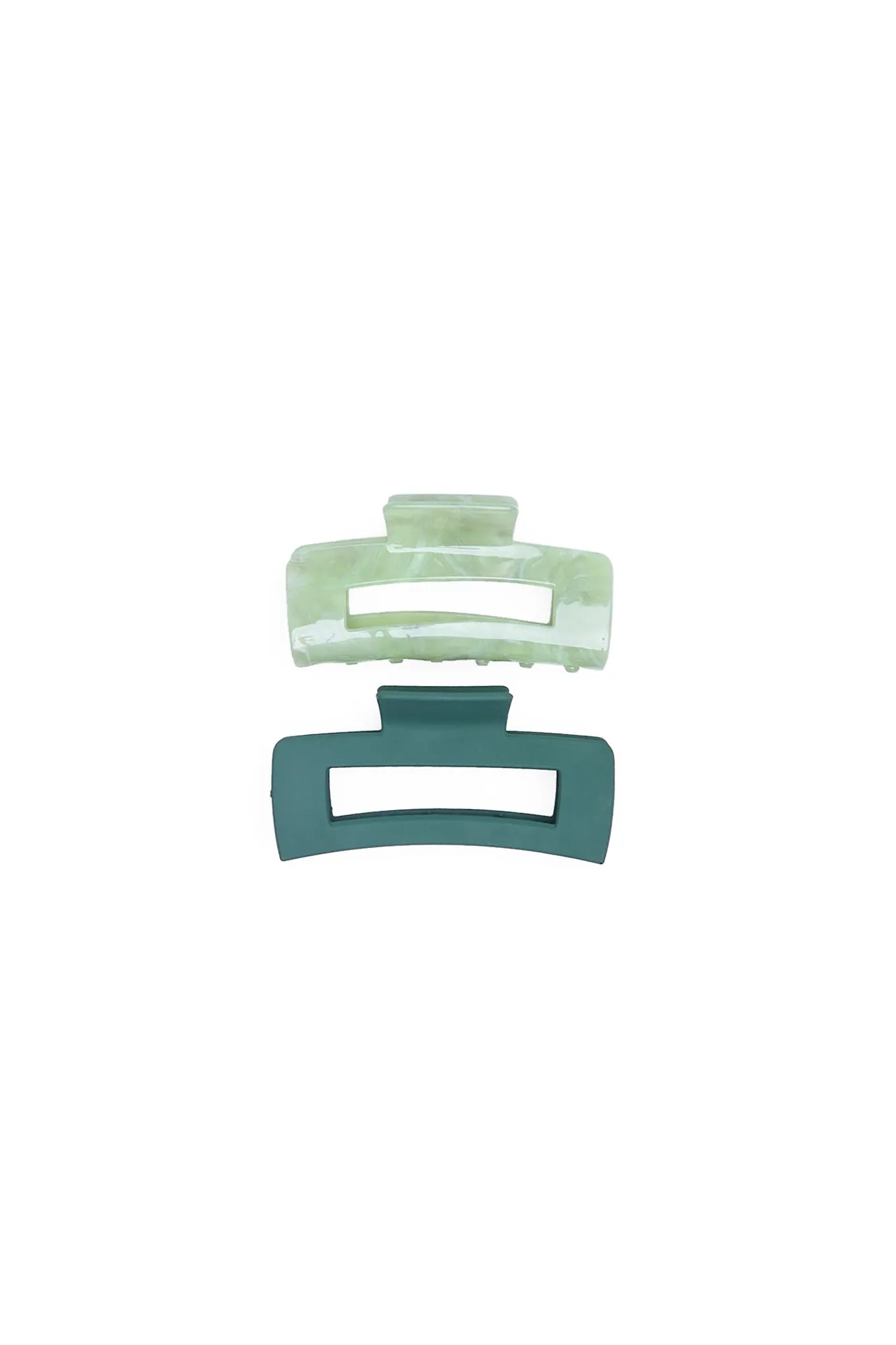 AERO Long Rectangle Claw Clips 2-Pack sold by Bluenotes product image thumbnail 4