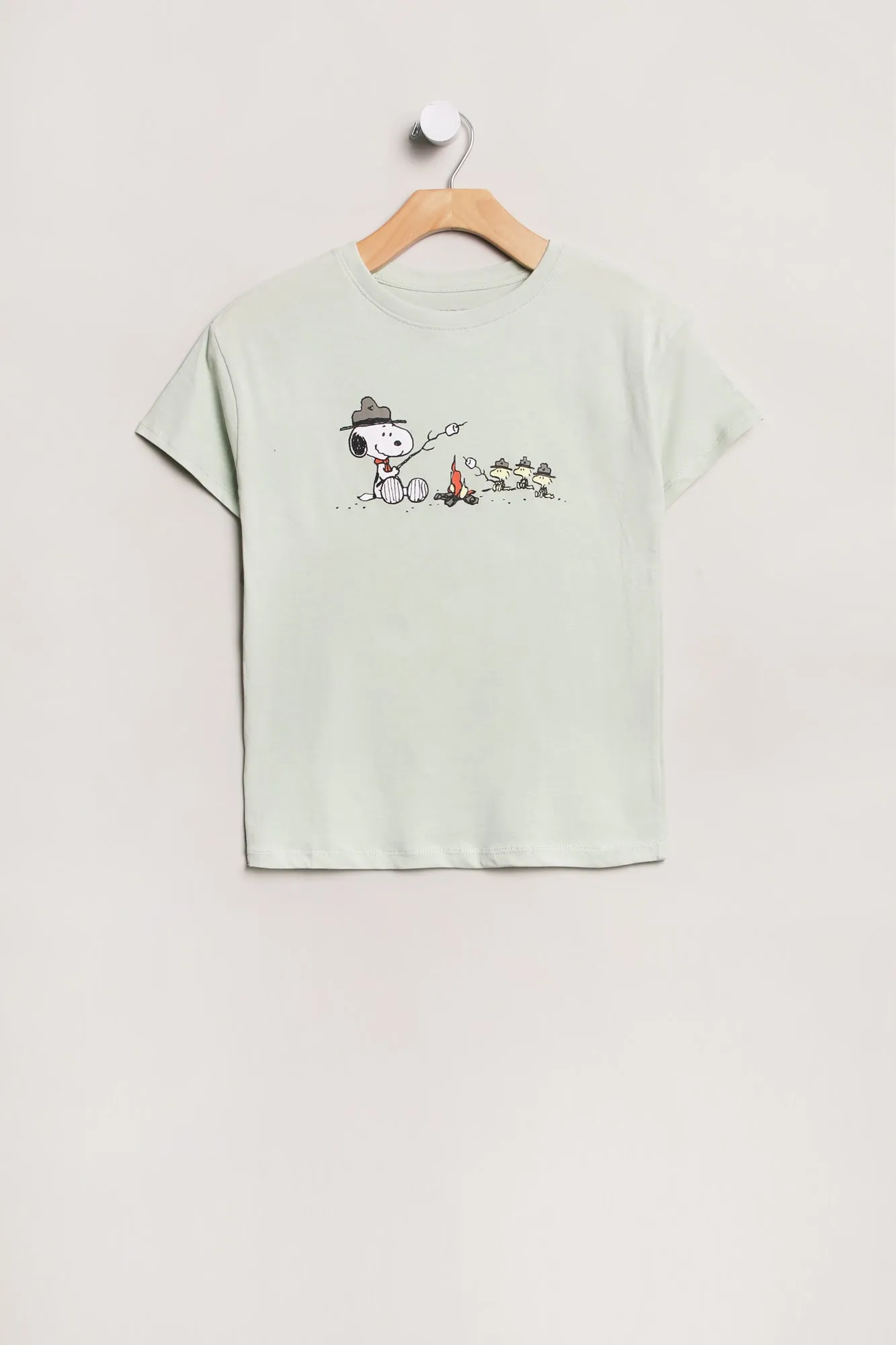 Girls' Camp Snoopy Graphic Classic Tee sold by Bluenotes