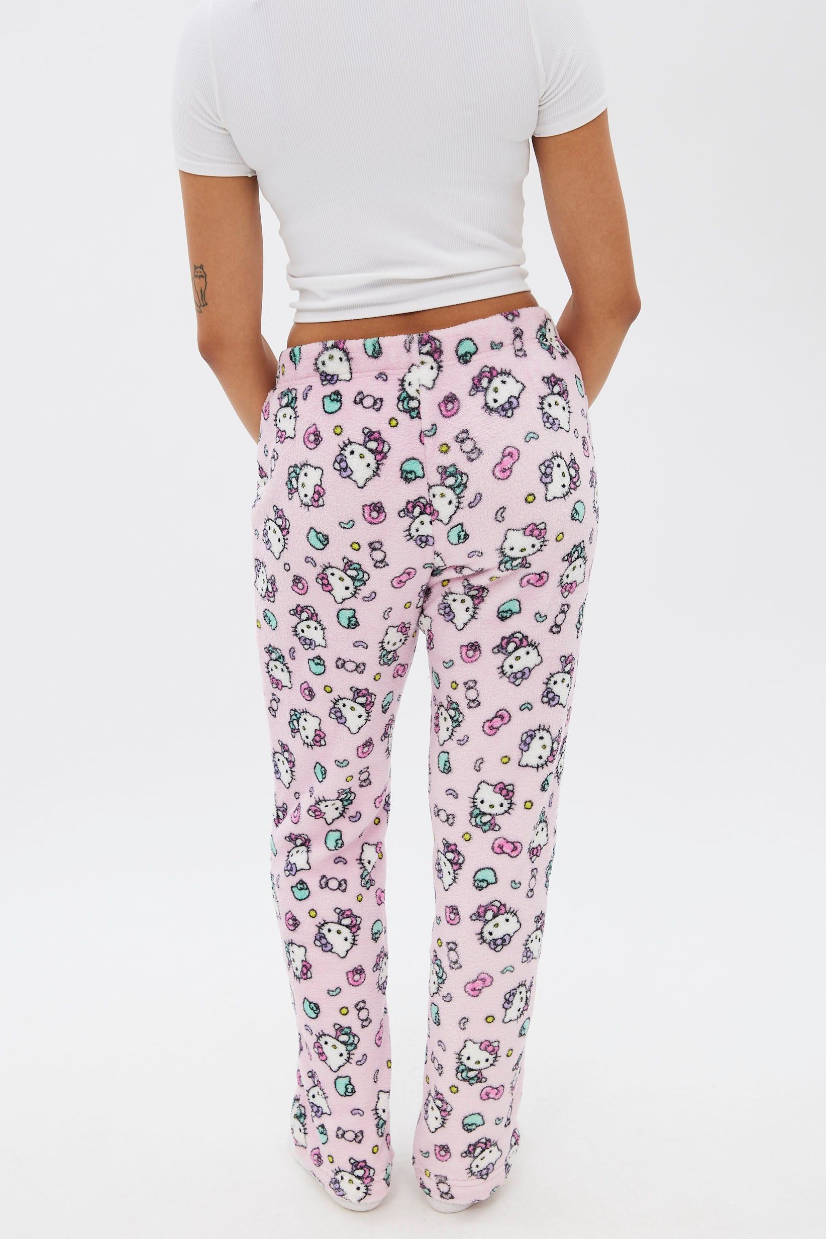 Hello Kitty Printed Plush Pajama Pant sold by Bluenotes product image thumbnail 4