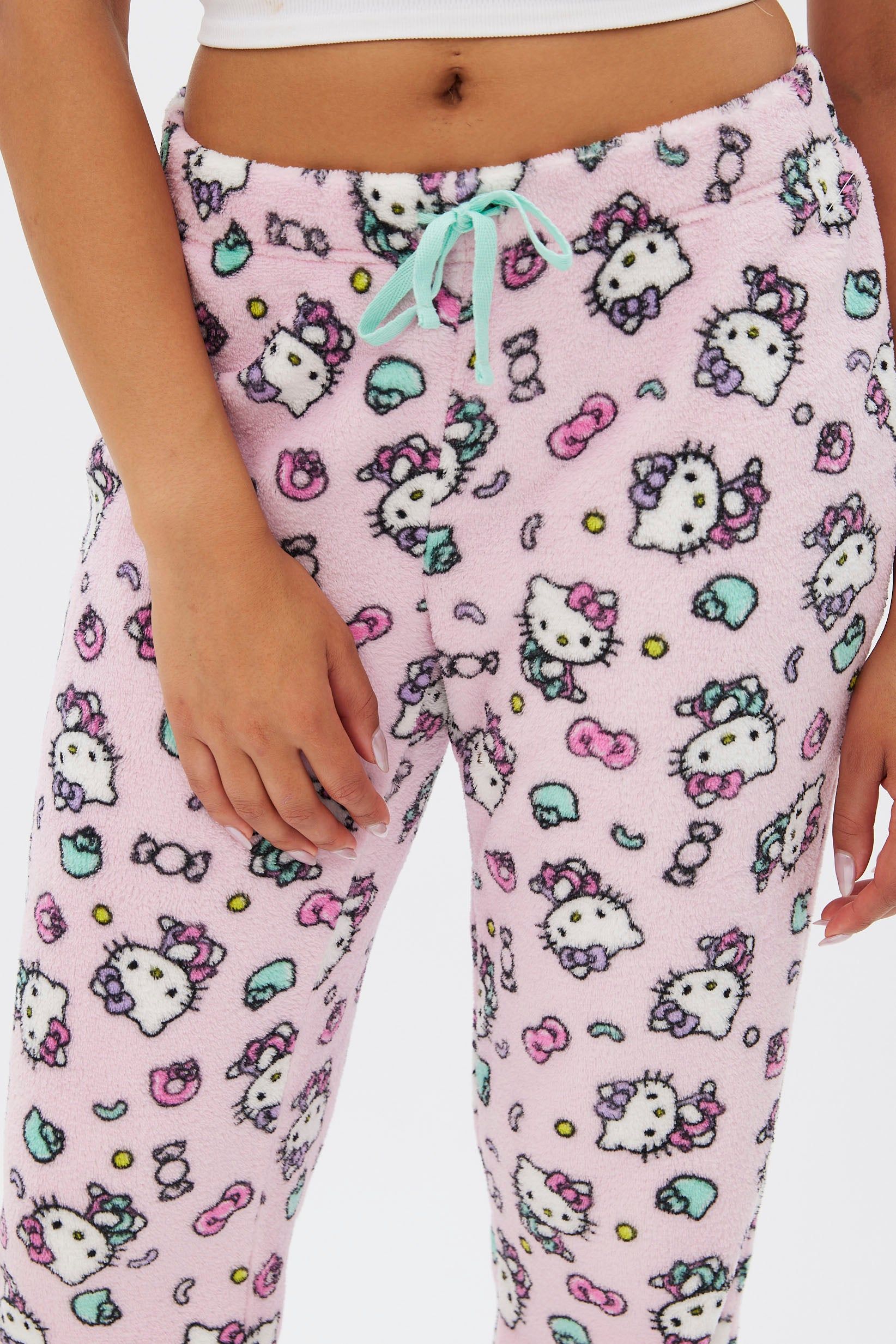 Hello Kitty Printed Plush Pajama Pant sold by Bluenotes product image thumbnail 3