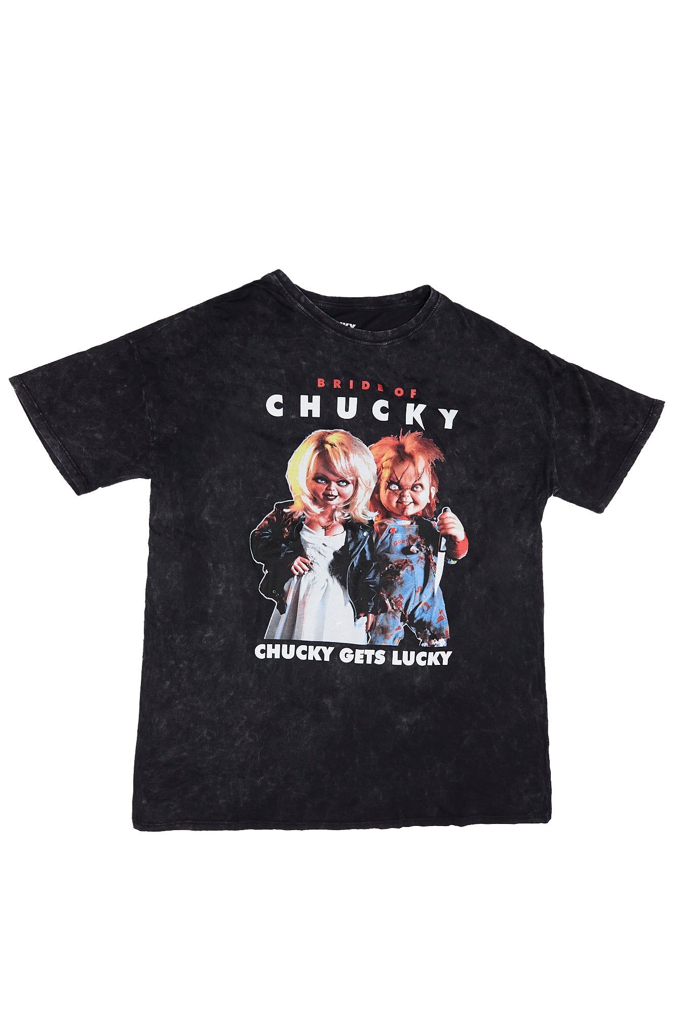 Chucky Gets Lucky Graphic Relaxed Tee sold by Bluenotes