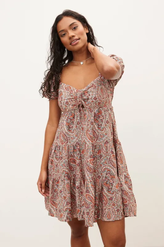 Printed Mini Dress sold by Bluenotes