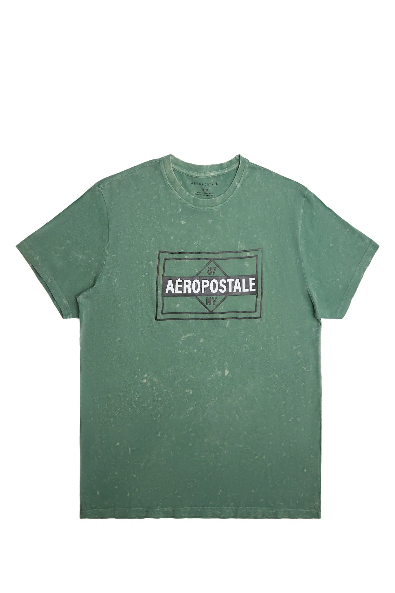 AERO Diamond HD Graphic Acid Wash Tee sold by Bluenotes