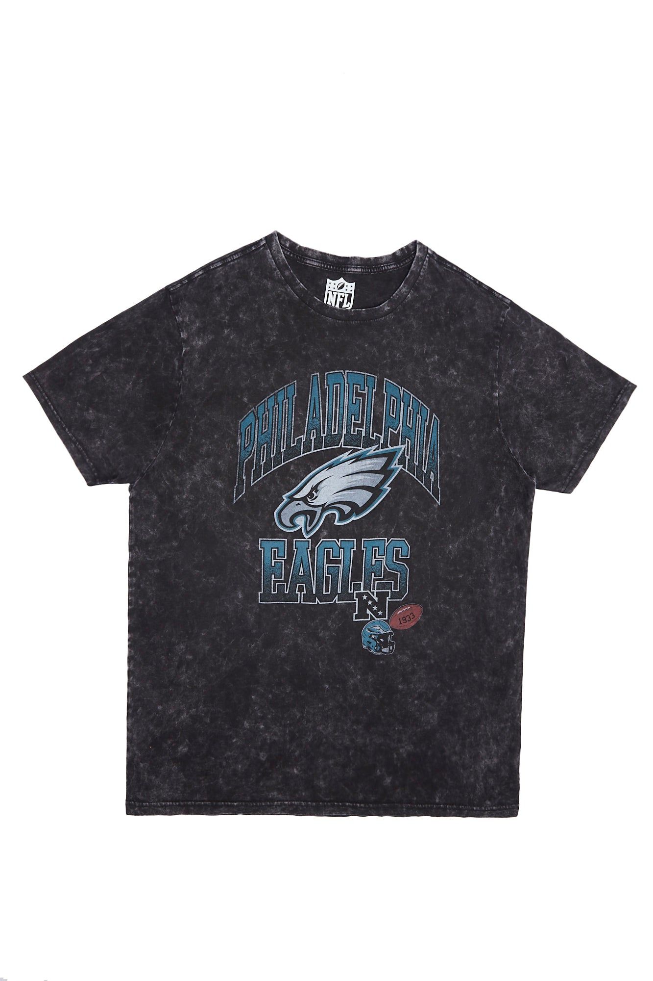 Philadelphia Eagles Graphic Acid Wash Tee sold by Bluenotes