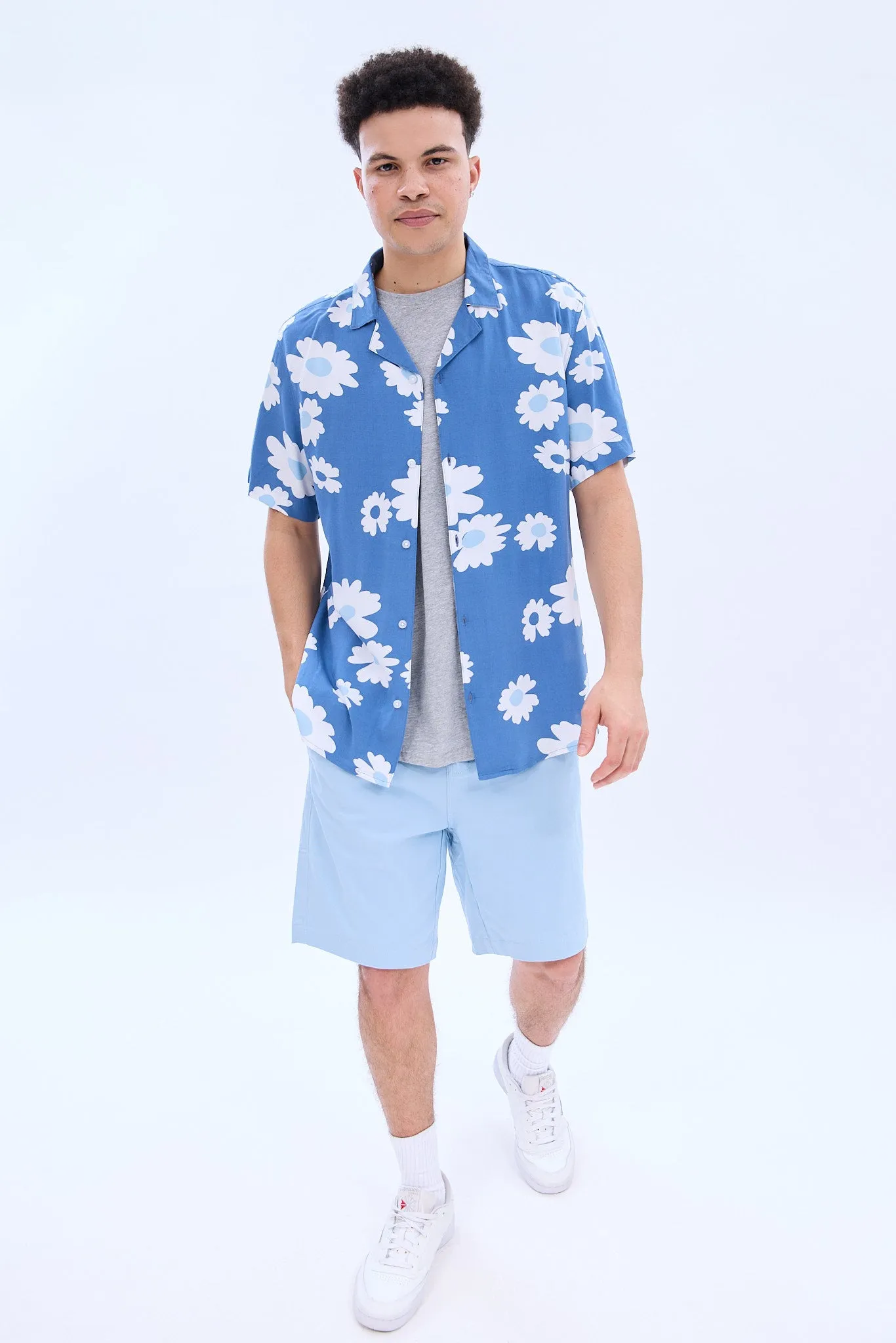 Floral Short Sleeve Resort Shirt sold by Bluenotes product image thumbnail 4