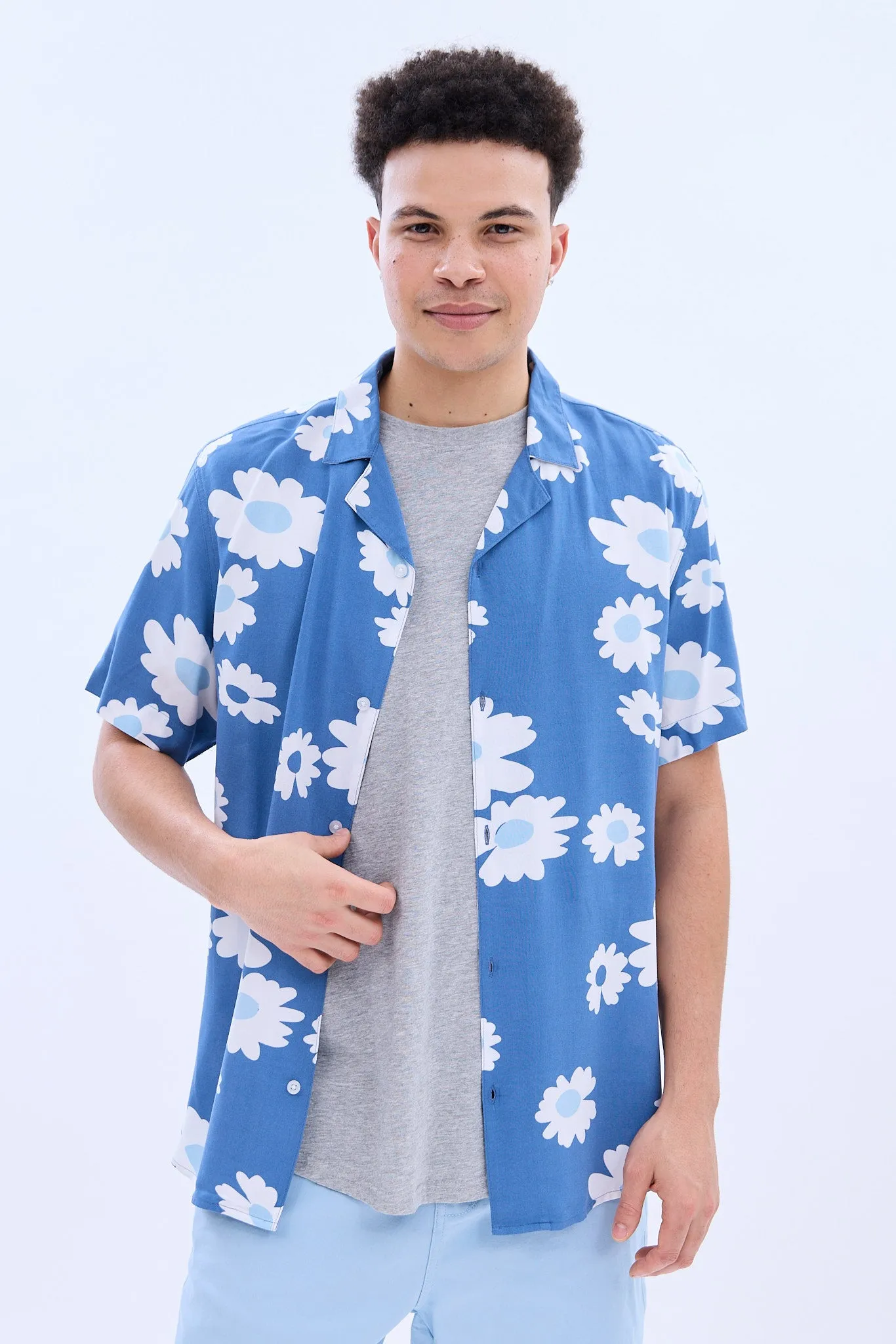 Floral Short Sleeve Resort Shirt sold by Bluenotes
