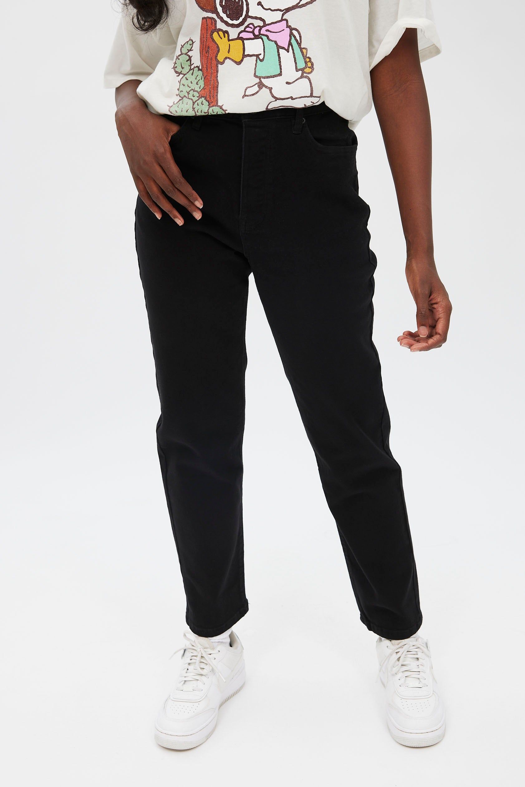 Super High Rise Straight Leg Mom Pant sold by Bluenotes