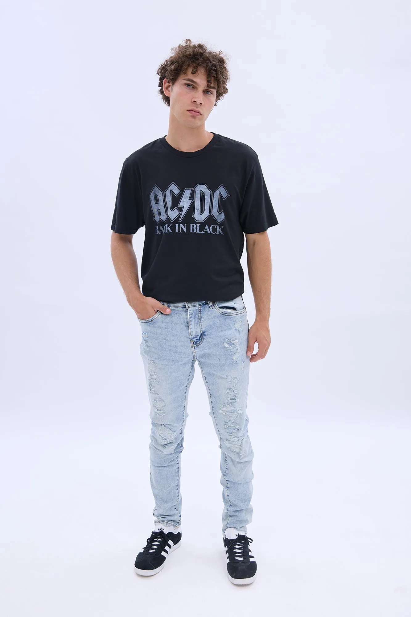 Chase Skinny Rip & Repair Jean sold by Bluenotes product image thumbnail 4