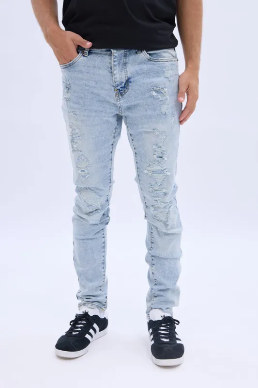 Chase Skinny Rip & Repair Jean sold by Bluenotes