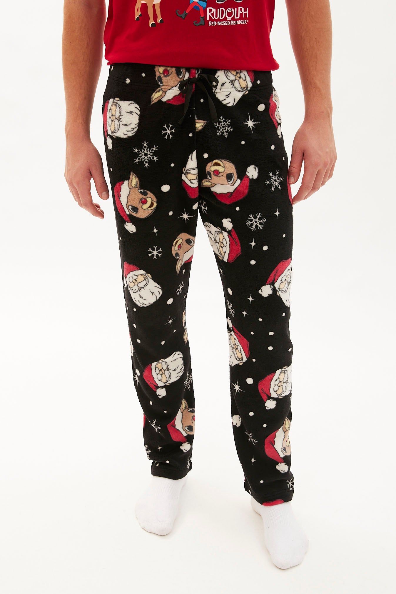 Rudolph Plush Pajama Pant sold by Bluenotes