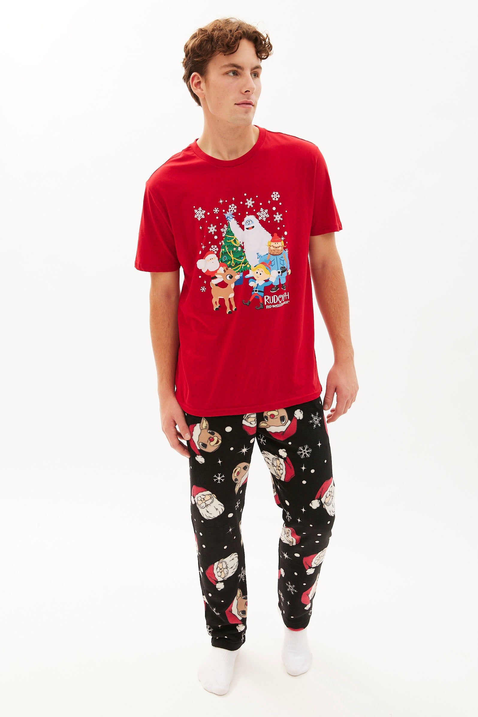 Rudolph Plush Pajama Pant sold by Bluenotes product image thumbnail 2