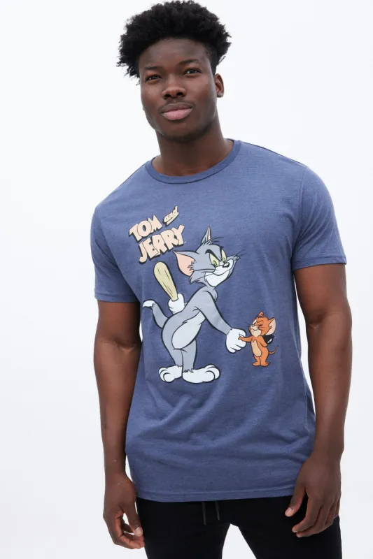 Tom And Jerry Graphic Tee sold by Bluenotes