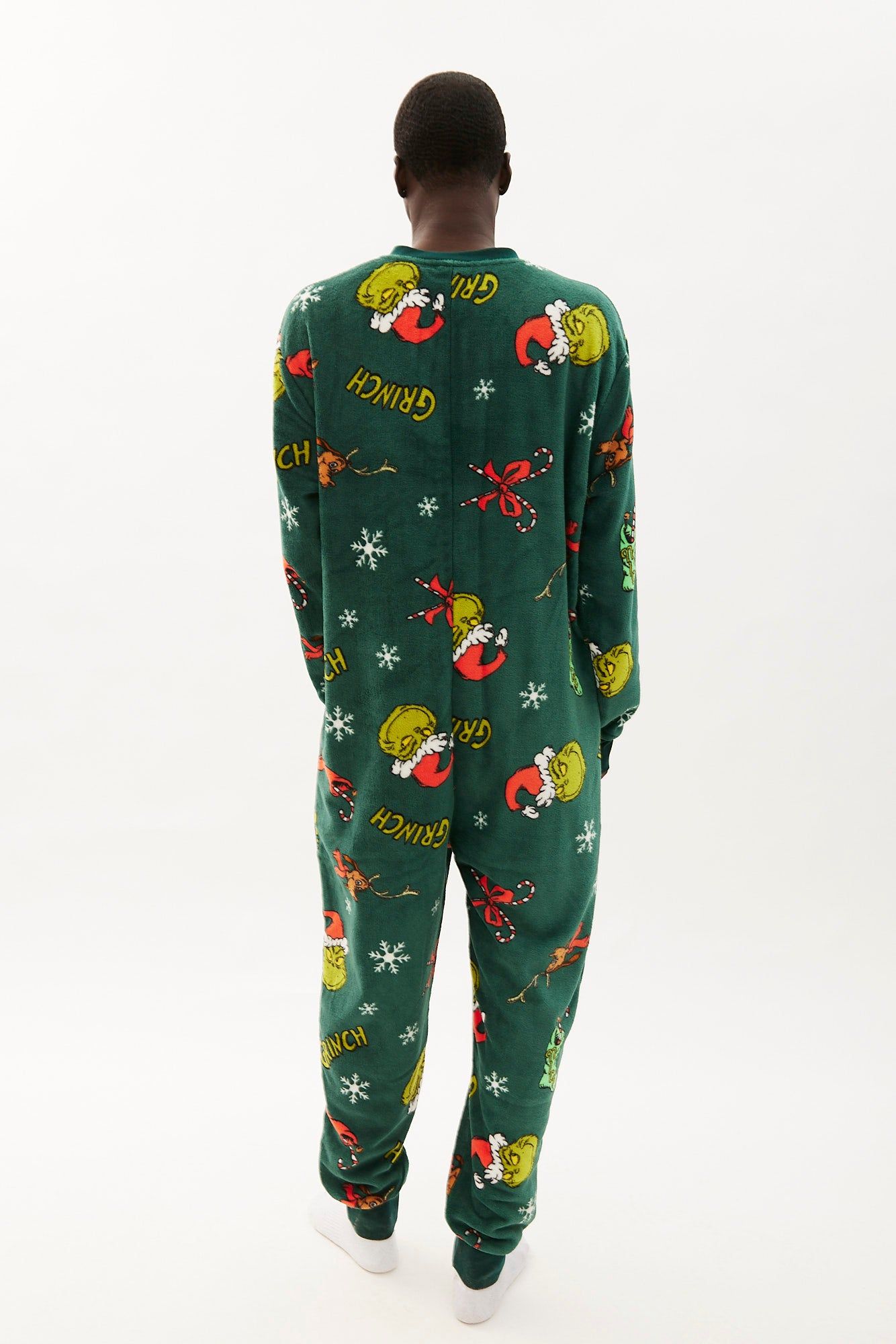 The Grinch Printed Crew Neck Onesie sold by Bluenotes product image thumbnail 4