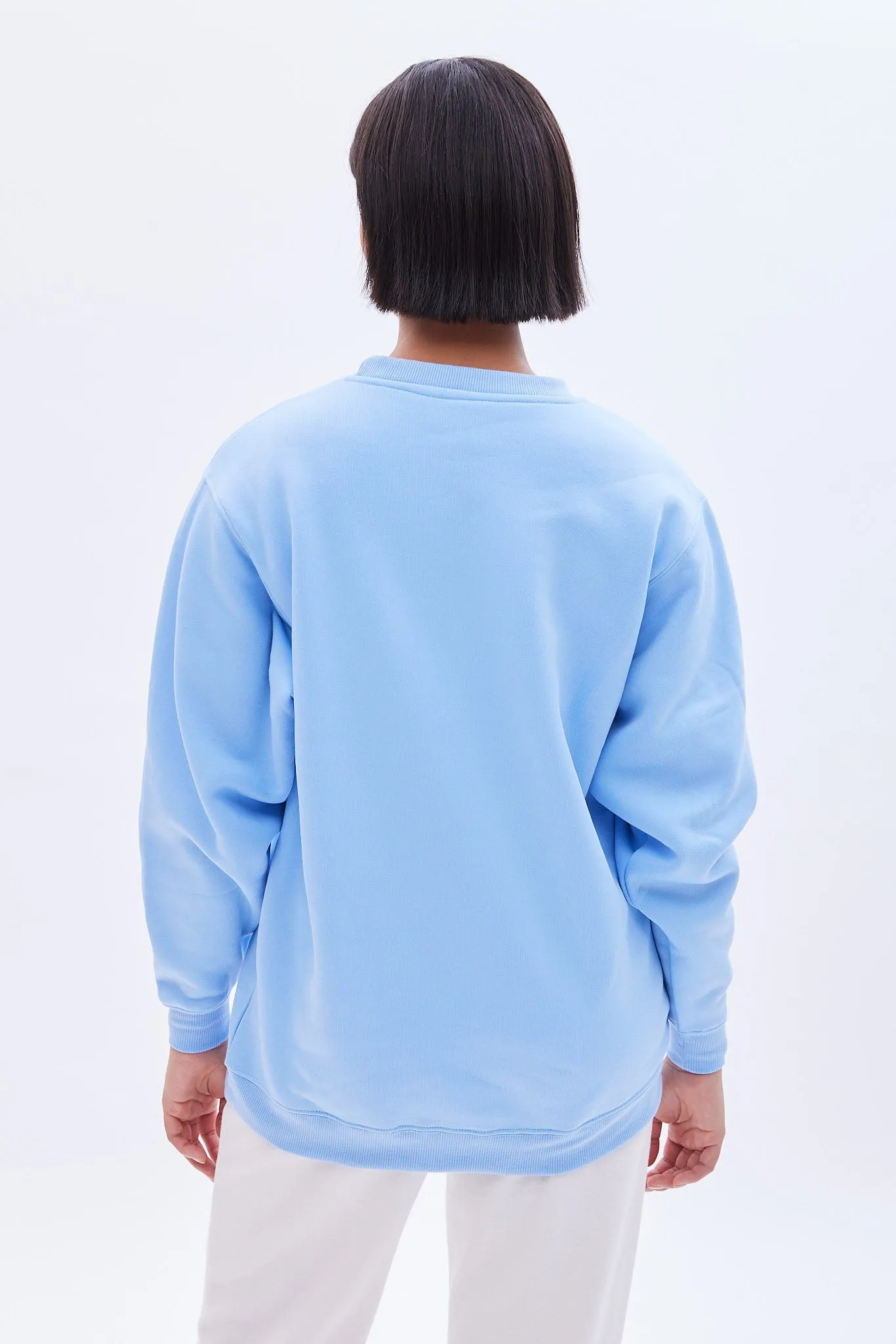 Hello Kitty And Friends Graphic Crew Neck Oversized Sweatshirt sold by Bluenotes product image thumbnail 4