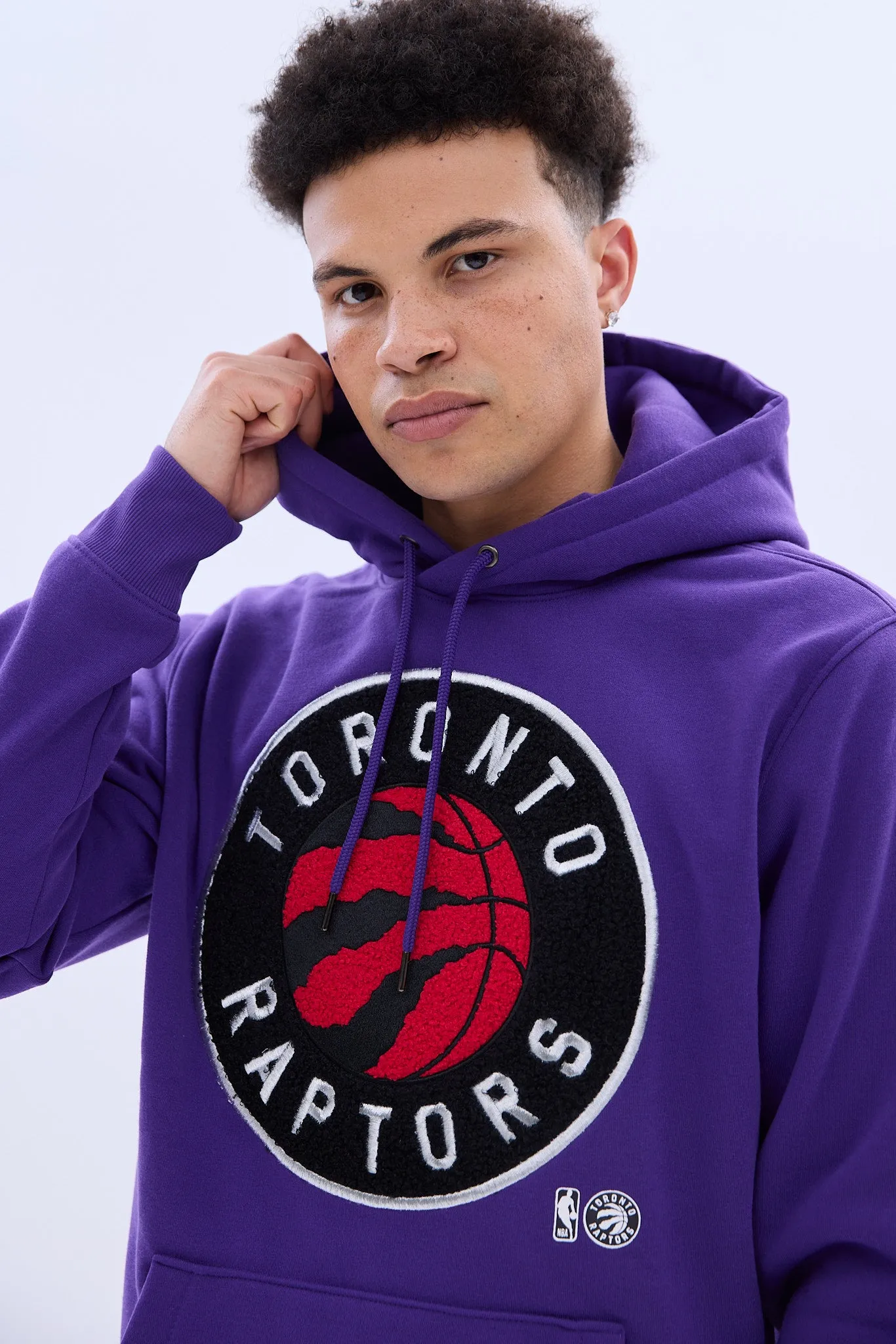 Toronto Raptors Graphic Chenille Applique Pullover Hoodie sold by Bluenotes product image thumbnail 3
