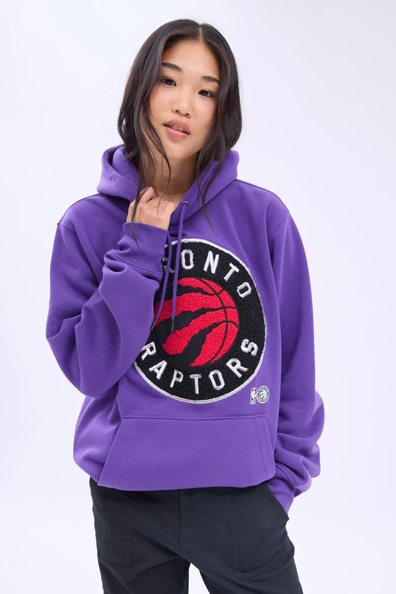 Toronto Raptors Graphic Chenille Applique Pullover Hoodie sold by Bluenotes product image thumbnail 2