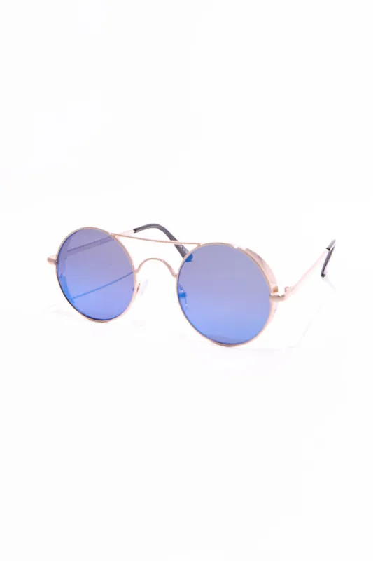 Round Gold Frame Sunglasses sold by Bluenotes