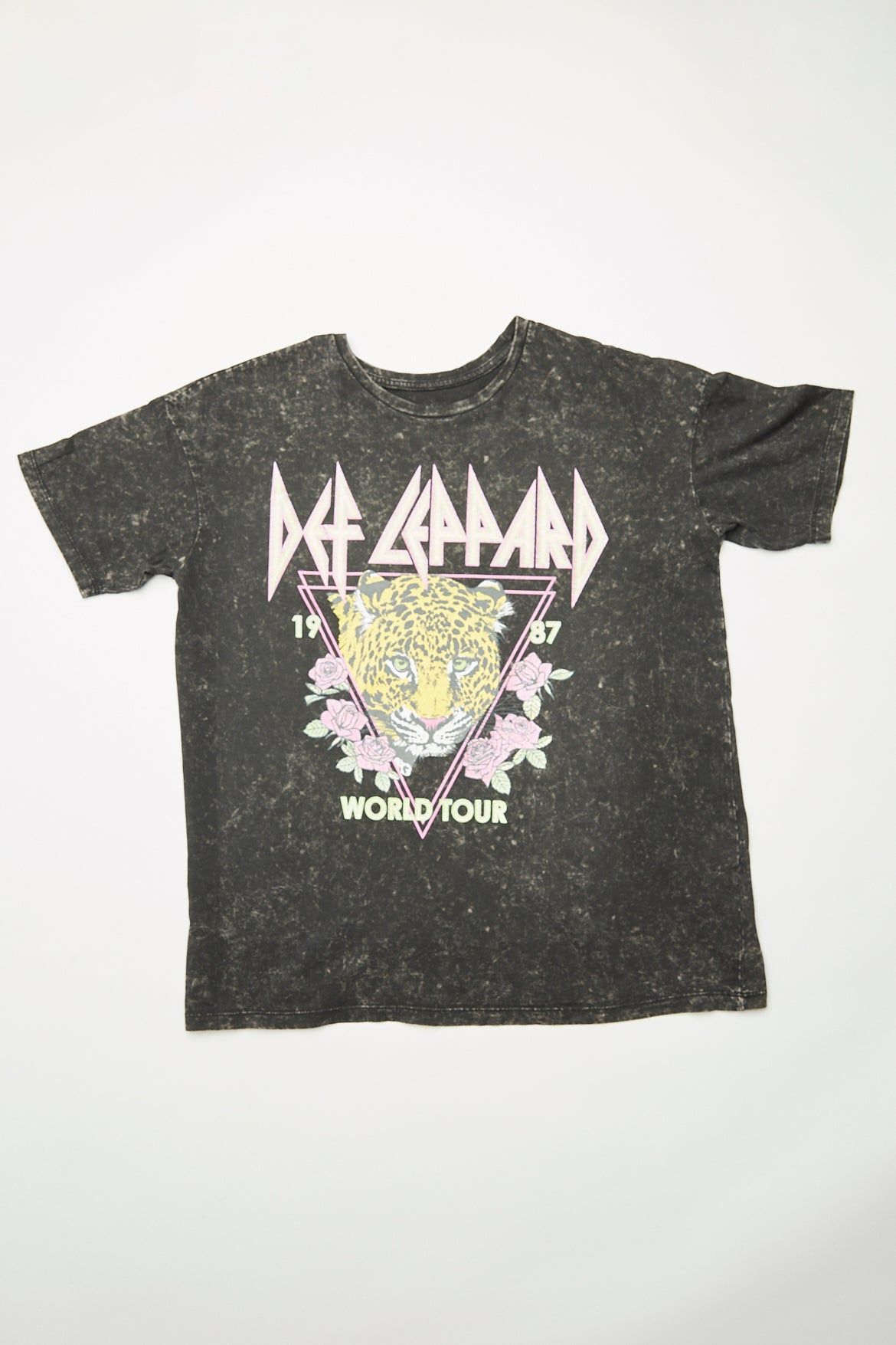 Def Leppard Graphic Oversized Tee sold by Bluenotes