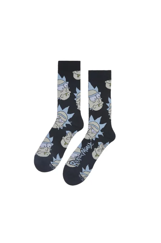 Rick Faces Crew Socks sold by Bluenotes