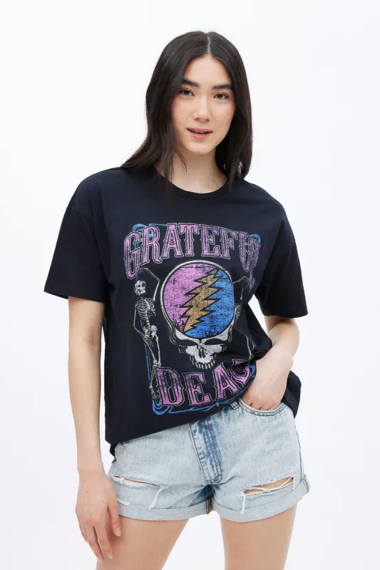 Grateful Dead Graphic Oversize Tee sold by Bluenotes