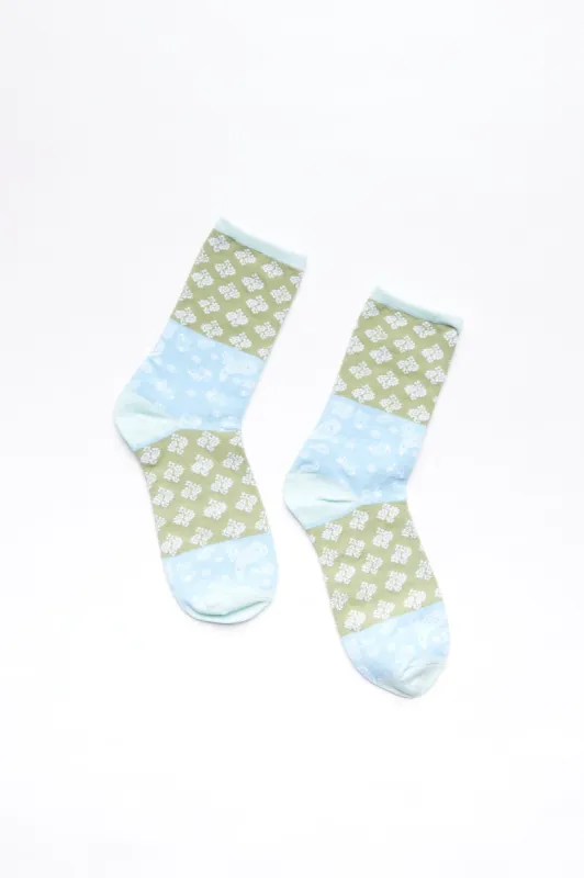 Graphic Crew Socks sold by Bluenotes