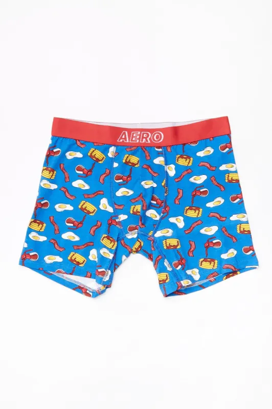 AERO Breakfast Printed Boxer Briefs sold by Bluenotes