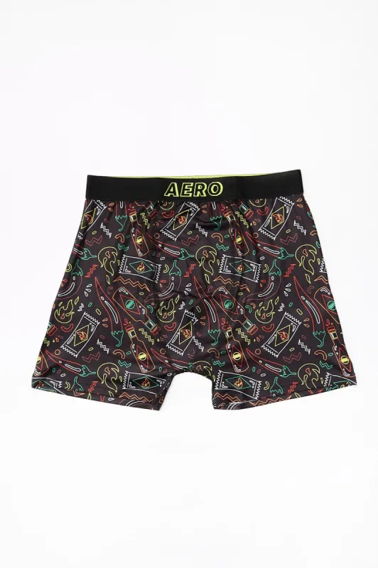 AERO Neon Peppers Printed Boxer Briefs sold by Bluenotes