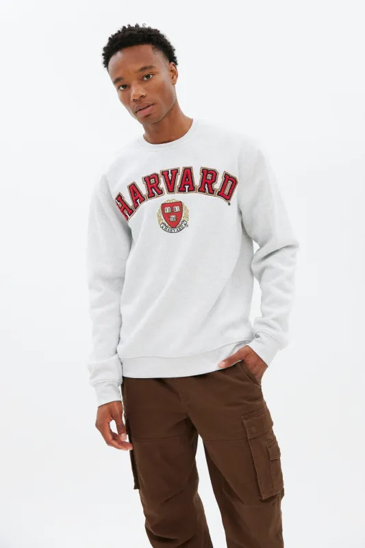 Harvard Graphic Crew Neck Pullover Sweatshirt sold by Bluenotes
