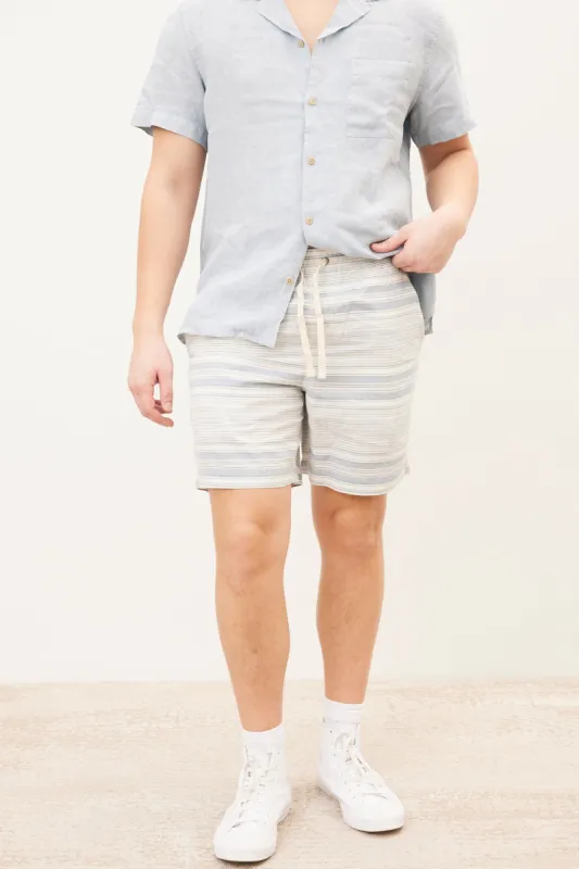 Linen Pull-Up Short sold by Bluenotes