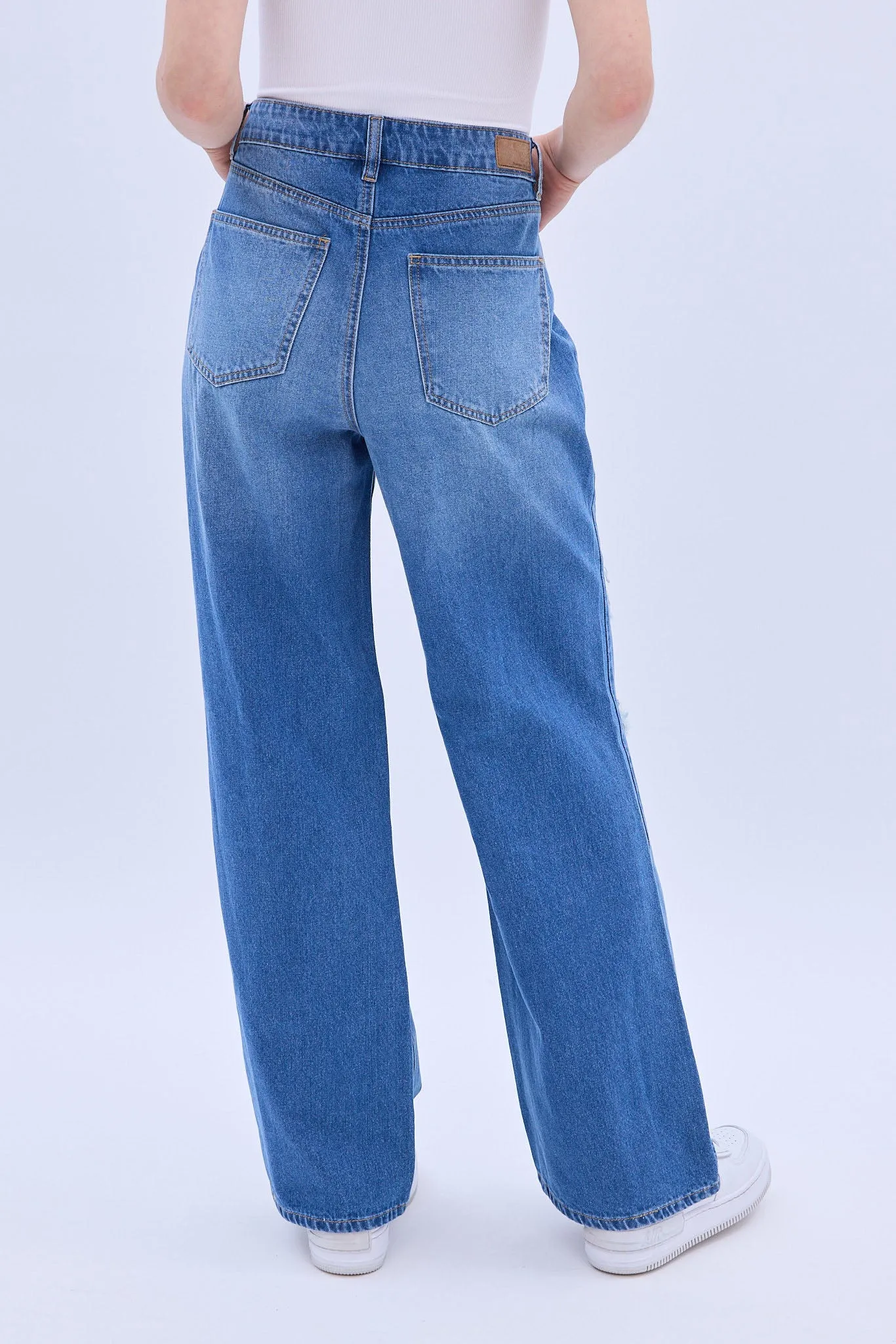 Super High Rise Wide Leg Jean sold by Bluenotes product image thumbnail 2
