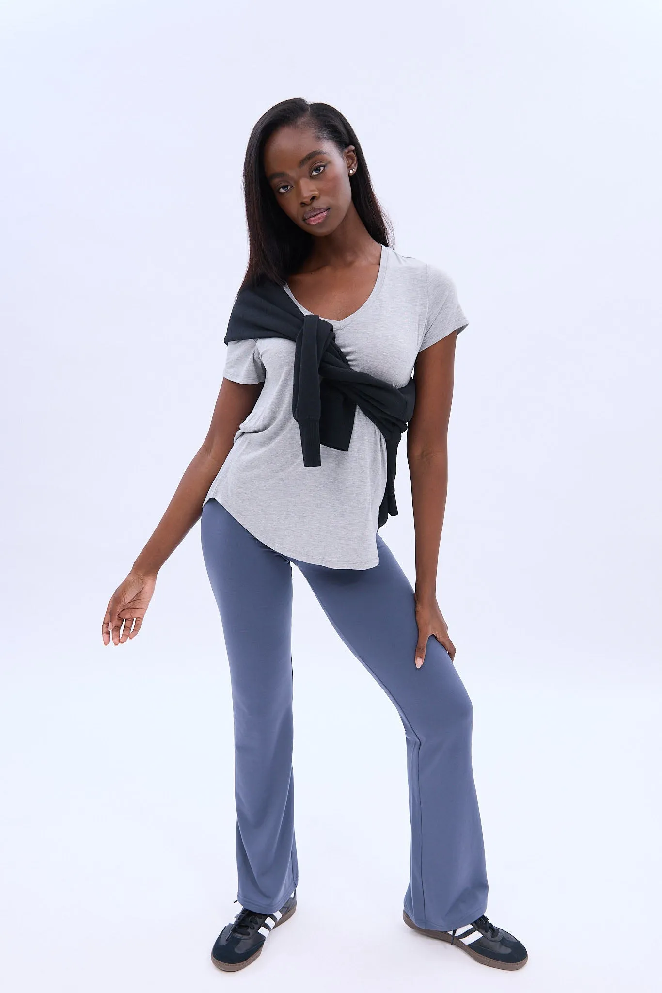 Short Sleeve V-Neck Tee sold by Bluenotes product image thumbnail 5