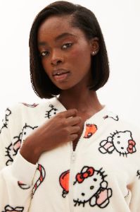 Hello Kitty Printed  Crew Neck Onesie sold by Bluenotes