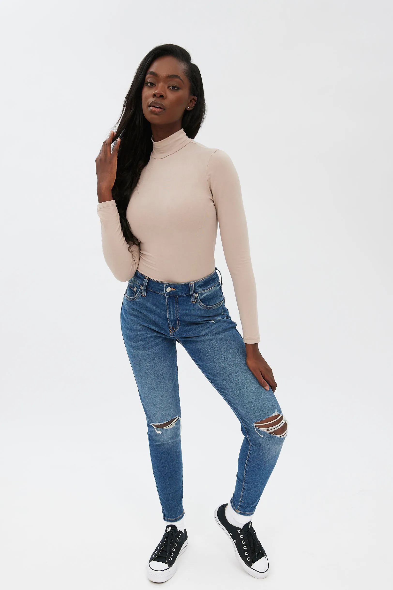 AERO Seriously Stretchy High Rise Jegging sold by Bluenotes product image thumbnail 3