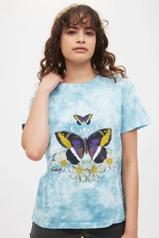 Butterfly Boyfriend Tee sold by Bluenotes