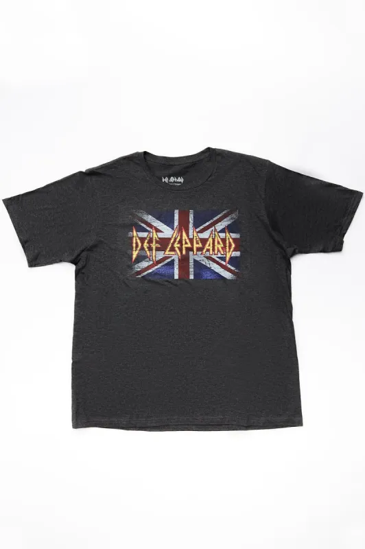 Def Leppard UK Flag Tee sold by Bluenotes