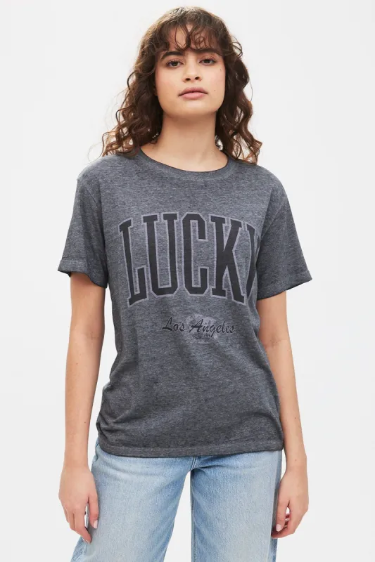Lucky LA Venice Burnout Boyfriend Tee sold by Bluenotes