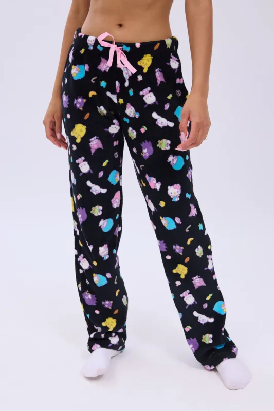 Hello Kitty Printed Plush Pajama Pants sold by Bluenotes