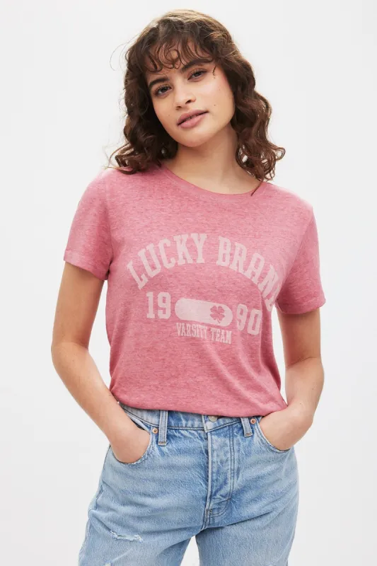 Lucky Varsity Team 1990 Venice Burnout Tee sold by Bluenotes