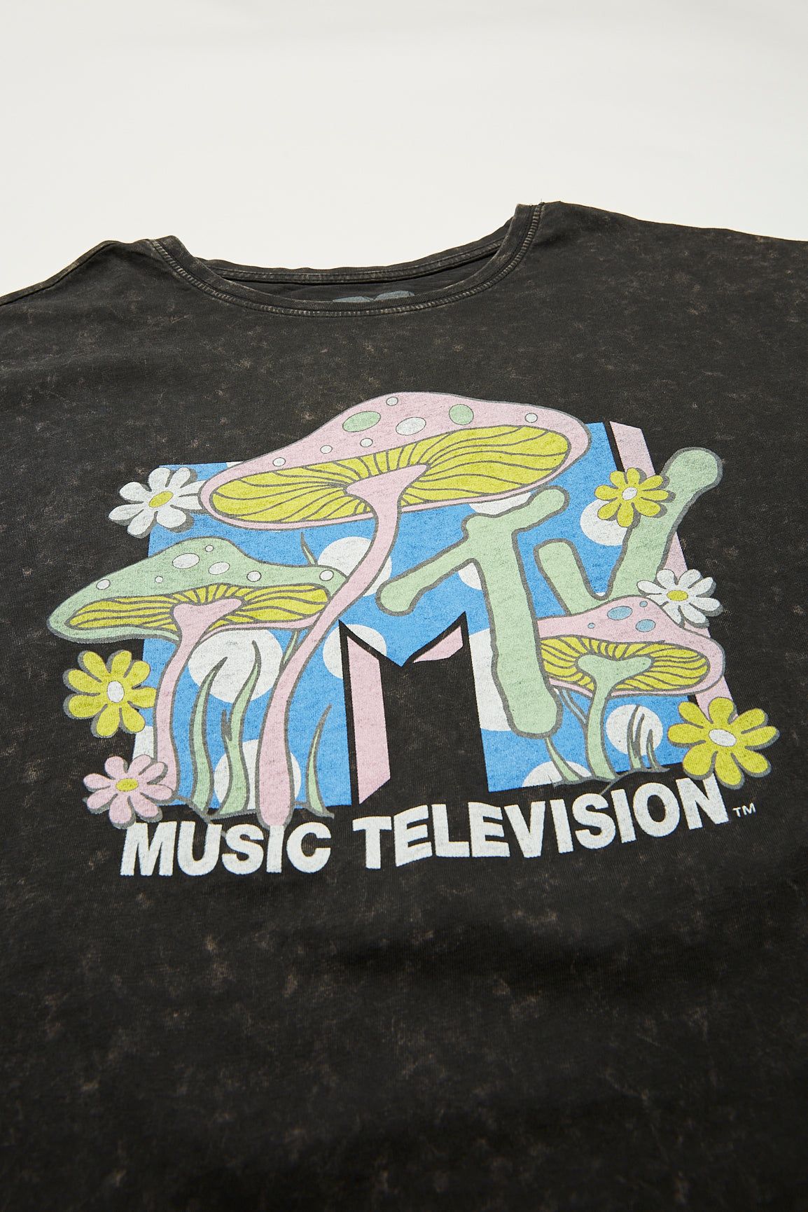 MTV Graphic Acid Wash Boyfriend Tee sold by Bluenotes product image thumbnail 2